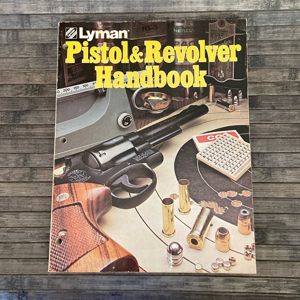 Vintage Lyman Pistol & Revolver Handbook
